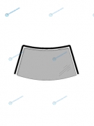 130318131 Молдинг лобового стекла CHEVROLET ORLANDO 11-15