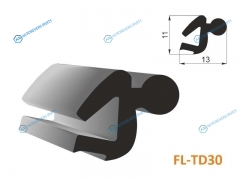 FL-TD30 Молдинг универсальный AUDI 80 VW B3-B4 бухта 30 м.(цена за 1метр)