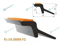 FL-14.5MM F2 Молдинг универсальный на самоклеящейся основе (лепесток 9 mm) бухта 30м (цена за 1метр)