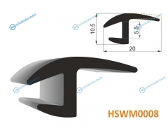 HSWM0008 Молдинг универсальный (20mm) - бухта 30 м.(цена за 1метр)