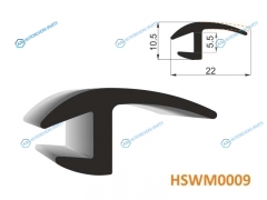 HSWM0009 Молдинг универсальный (22mm) - бухта 30 м.(цена за 1метр)