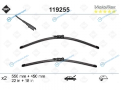 119255 Комплект щеток стеклоочистителя 550мм+450мм