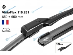 119281 Комплект щеток стеклоочистителя 650мм+650мм