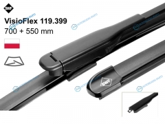 119399 Комплект щеток стеклоочистителя 700мм+550мм