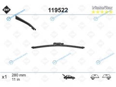 119522 Щетка стеклоочистителя задняя бескаркасная SWF VisioFlex (BMW 1 03-12  BMW 3 05-12 GLA 13- )