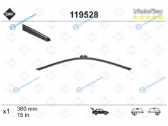 119528 Щетка стеклоочистителя задняя бескаркасная SWF VisioFlex (Touareg 10-  Porsche Cayenne II )