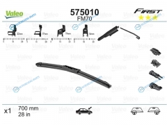 575010 Щетка стеклоочистителя бескаркасная Multiconnection 28 (700mm)