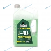 Z0018 Жидкость охлаждающая TopCool Antifreeze S cool -40 C 5л. (зеленый) G11