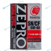1849-004 Масло моторное 5W-40 ZEPRO EURO SPEC API SNCF ACEA A3B4 MB 229.5 VW 502.00505.00 BMW LL-01 PORSCHE A40. 4л