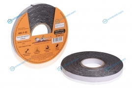 ADS-F-01 Лента двусторонняя клейкая (скотч). 8 мм*5 м. вспененная основа. черная