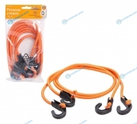 AS-R-13 Резинки-стяжки набор 2 шт. 120 см. D-8 мм (пластиковые крючки)