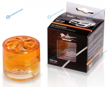 AFGA062 Ароматизатор банка Галактика новое авто (оранжевый цвет)