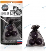AFSH115 Ароматизатор Шарики в мешочке черный лед