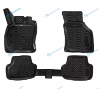 ACM-PS-72 Ковры в салон (3D с подпят.) для VW Golf VII (12-) компл. 4 шт.. выс. борт. полимер.. черн.