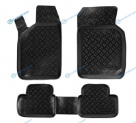 ACM-PS-12 Ковры в салон для ВАЗ 2108-099. 2113-15. компл. 4 шт.. выс. борт. полимер.. черн.