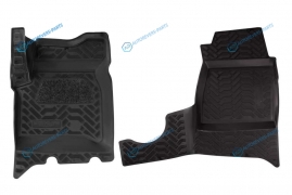 ACM-PS-76 Ковры в салон перед.(3D подпят.) для UAZ Patriot ПРОФИ (16-) компл. 2 шт.. выс.борт. полимер.. черн.