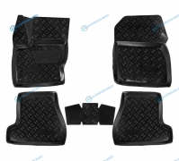 ACM-PS-29 Ковры в салон (3D с подпят.) для Ford Focus III (2011-) компл. 5 шт.. выс. борт. полимер.. черн.