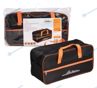 AR-BAG-01 Сумка дорожная автомобильная. средняя (49*24*20 см). черн.оранж.