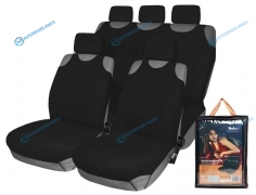 ASC-F1k Чехлы-майки F-1K компл. передниезадние. цвет черный. полиэстер