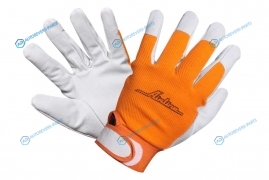 AWG-S-14 Перчатки козья кожа. комбинированные