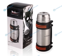 IT-07 Термос с ручкой 1.5 л.. нержавеющая сталь. цвет металлик