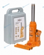 AJ-B-02K Домкрат бутылочный 2т в кейсе (MIN - 165 мм. MAX 315 мм)