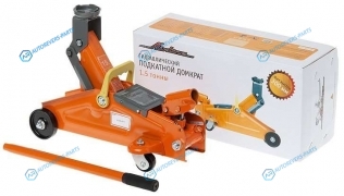 AJ-1.5F-300 Домкрат подкатной 1.5т (MIN - 140 мм. MAX 300 мм)