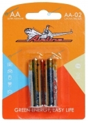 AA-02 Батарейки LR6AA щелочные 2 шт. блистер