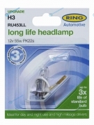 RU453LL Лампа головного освещения H3 12V 55W Блистер 1 шт.Гарантия 2 года