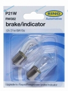 RW382 Лампа дополнительного освещения P21W 12V 21W Блистер 2 шт.