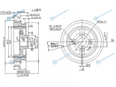 ST-13408-20010 Шкив коленвала TOYOTALEXUS 1MZ3MZ