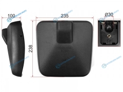 SL-769 Зеркало нижнего вида ISUZUHINO (238x235mm)