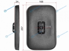 SL-1652 Зеркало заднего вида ISUZU ELF NHR.NPR.NXR (257x168 SR800)