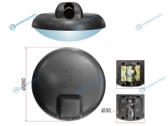 SL-1682 Зеркало нижнего вида NISSAN Diesel UD CW-520 (d250mm SR175)