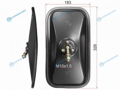 SL-748B Зеркало заднего вида HYUNDAIDAEWOO крепление болт (326x183mm)