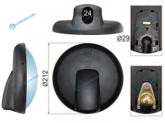 SL-617 Зеркало нижнего вида NISSAN CONDORHINO RANGER (d212mm)