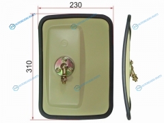 SL-1610B Зеркало Uni series truck size 310x230 SR800 крепление болт