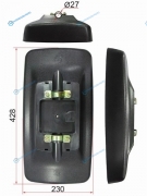 SL-631 Зеркало заднего вида NISSAN CONDOR (UD) truck (428x230mm)