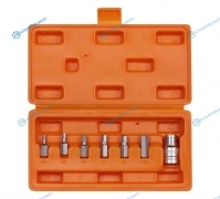 AT-B-36 Набор бит вставок шестигранных 38 30мм с держателем 12 DR 7 предметов в кейсе