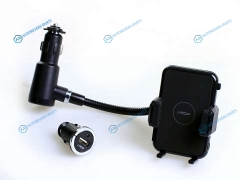 6IT3900208 Держатель для телефона iPop Smart Tripple Holder. в прикуриватель. пластиковый. черный