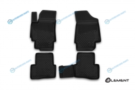 ELEMENT2062210k Коврики в салон HYUNDAI Creta. 2016->. 4 шт. (полиуретан)