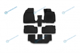 CARTYT00005 Коврики 3D в салон TOYOTA Wish. 2003-2009. передний привод. П.Р.. 5 шт. (полиуретан)