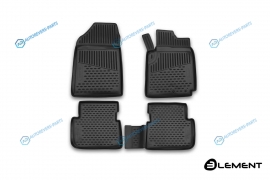 ELEMENT48102210k Коврики в салон TOYOTA Fielder (E140). 2006-2012. П.Р. без воздуховода. ун.. 4 шт. (полиуретан)