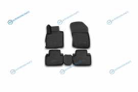 NLC.3D.35.28.210 Коврики 3D в салон MITSUBISHI Outlander. 2012-2015. 2015->. 2 WD. 4 шт. (полиуретан)