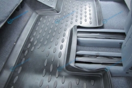 NLC.18.20.210k Коврики в салон HONDA Odyssey RA6 JDM 121999-092003. П.Р.. 3 ряда. 5 шт. (полиуретан)