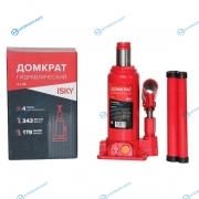 iLJ-4B Домкрат бутылочный гидравлический iSky. 4 т. от 178 до 343 мм. в картонной коробке