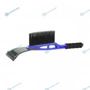 SIBO-396 Щетка-скребок для уборки снега и льда Clingo. 45 см. с мягкой ручкой. синий