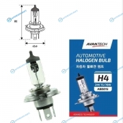 AB0015 Лампа головного света Avantech H4 (HB2) 24V 7570W