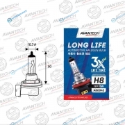 AB0042 Лампа головного света Avantech H8 12V 35W Long Life