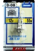 P0457 Лампа головного света Koito H1 12V 55W (уп. 1 шт.)